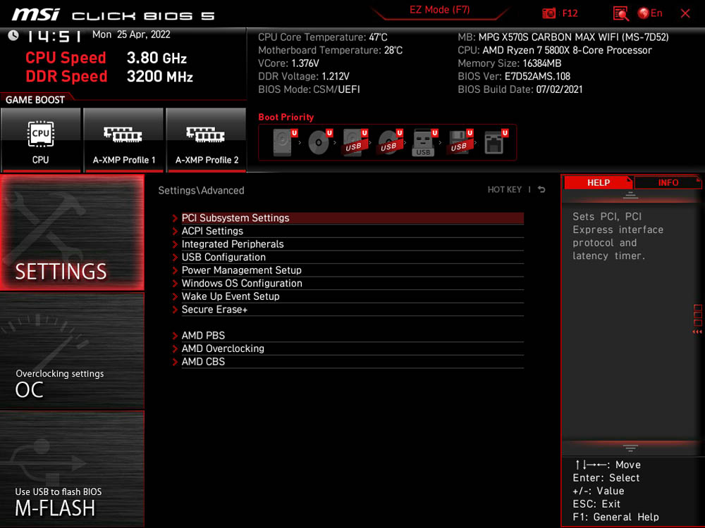Msi Mpg X570s Carbon 2