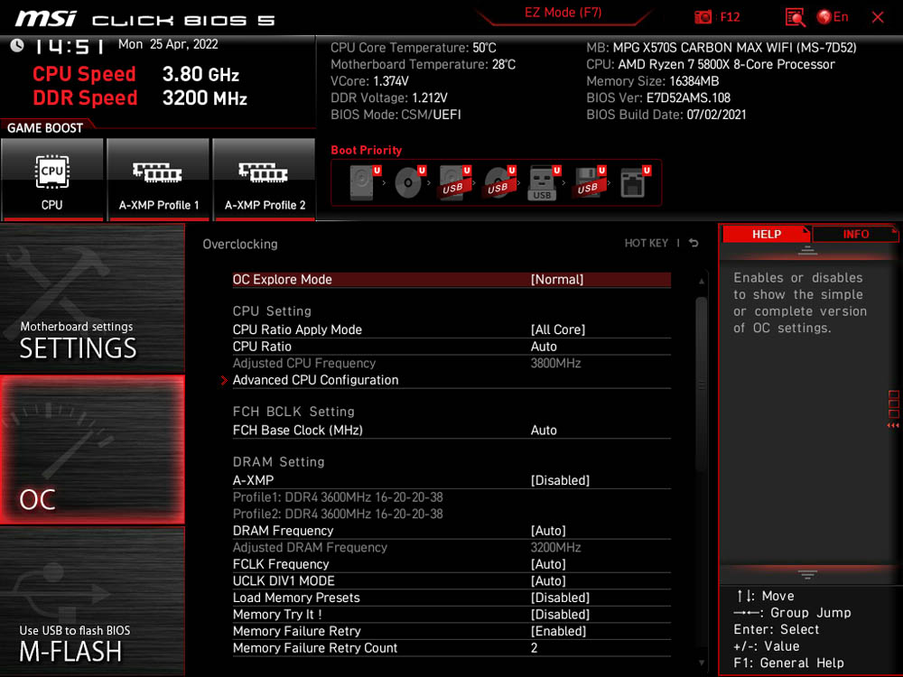 Msi Mpg X570s Carbon 3