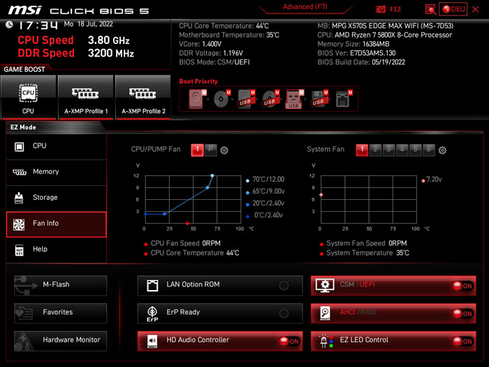 Msi Mpg X570s Edge Wifi 2