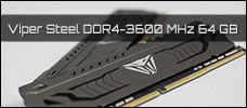 Viper Steel DDR4 3600MHz 64GB news