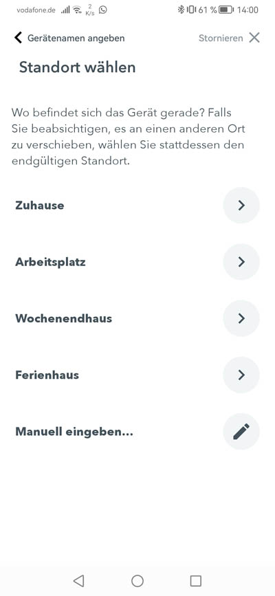 Airthings Einrichtung 23