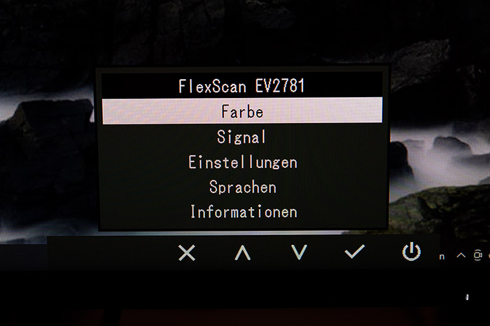 eizo flexscan ev2781 menue 2k