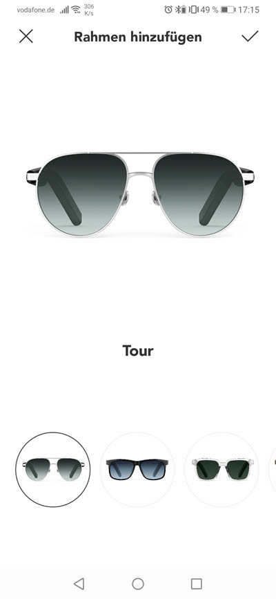 soundcore frames screen 12