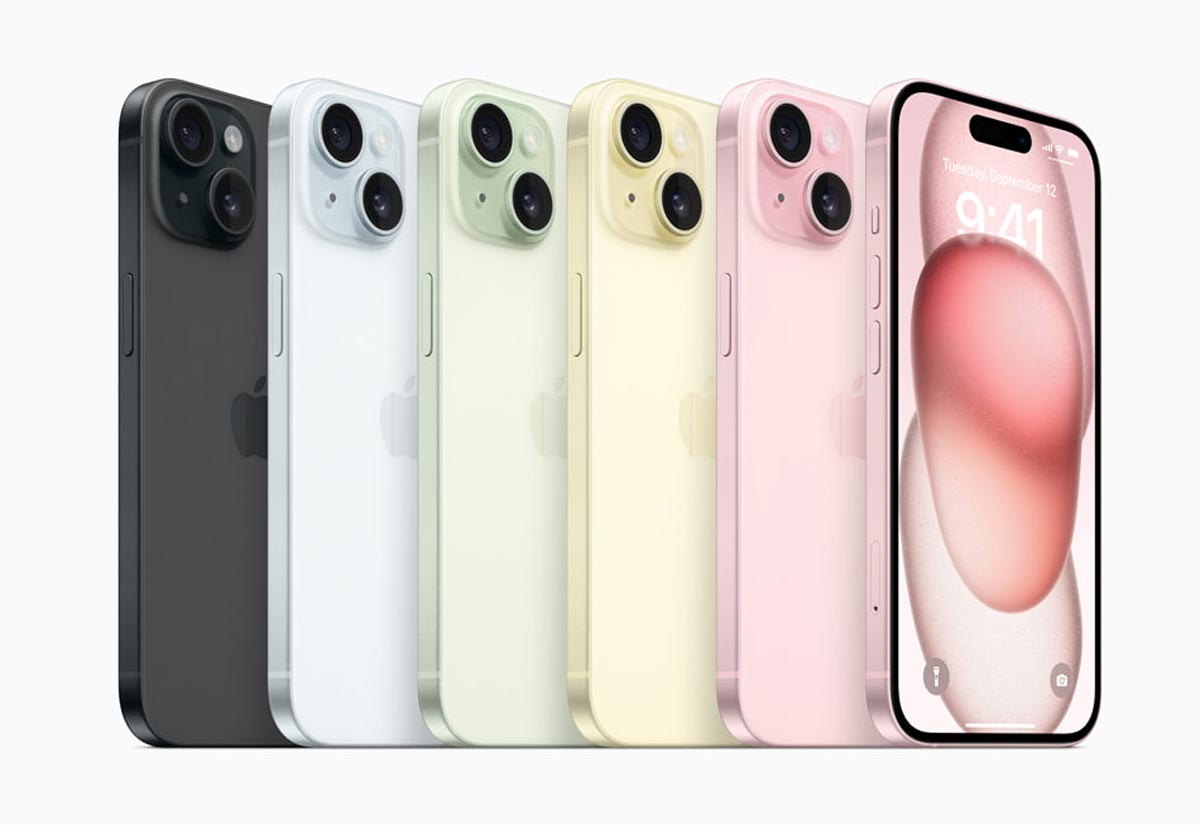 Apple iPhone 15 lineup color lineup geo