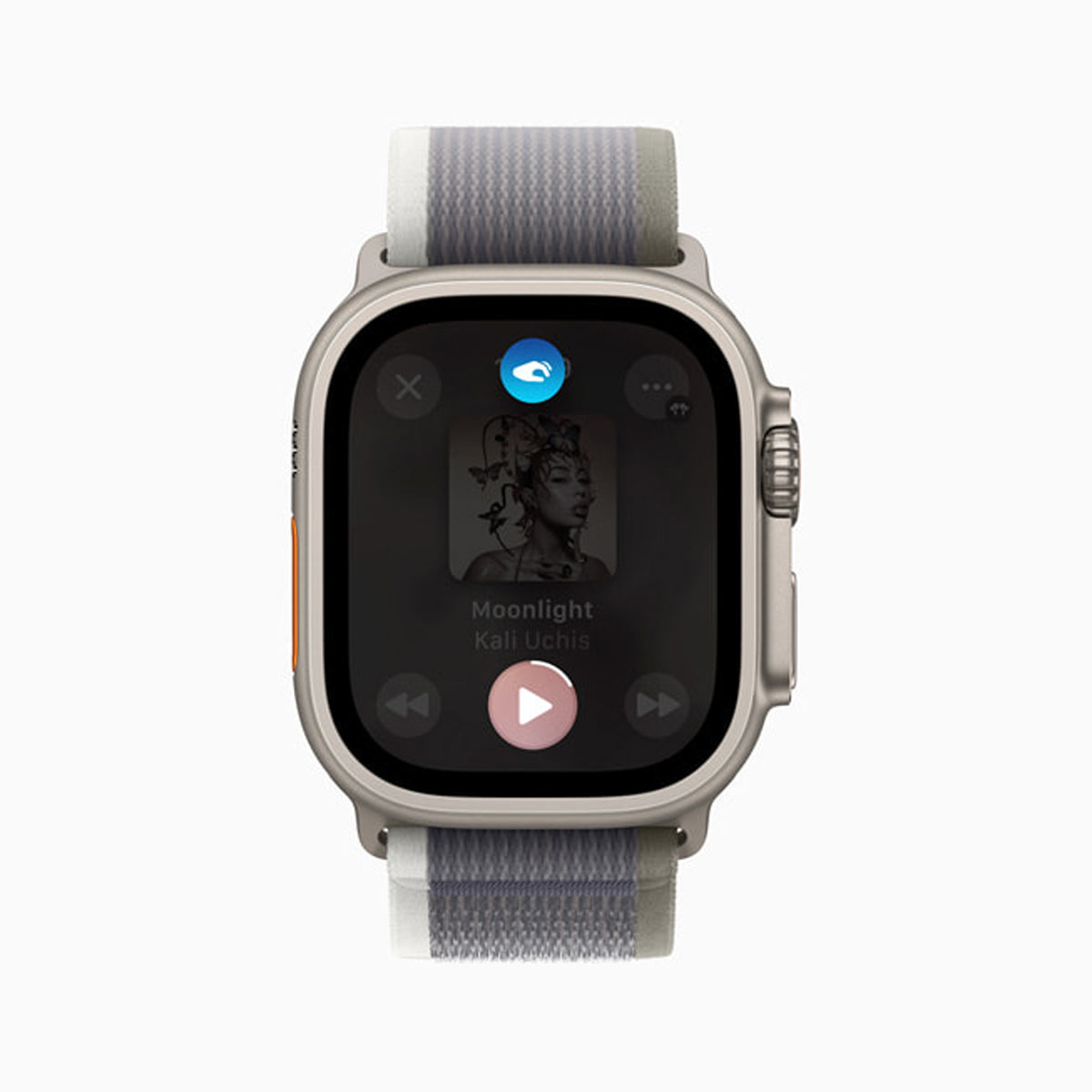 Apple Watch Ultra 2 double tap gesture Apple Music