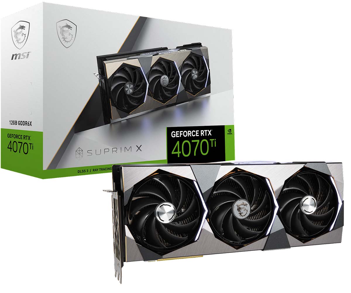 GeForce RTX 4070 Ti SUPRIM