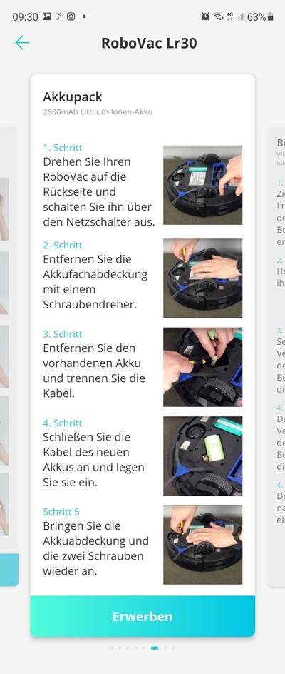Eufy RoboVac LR30 Hybrid App 07