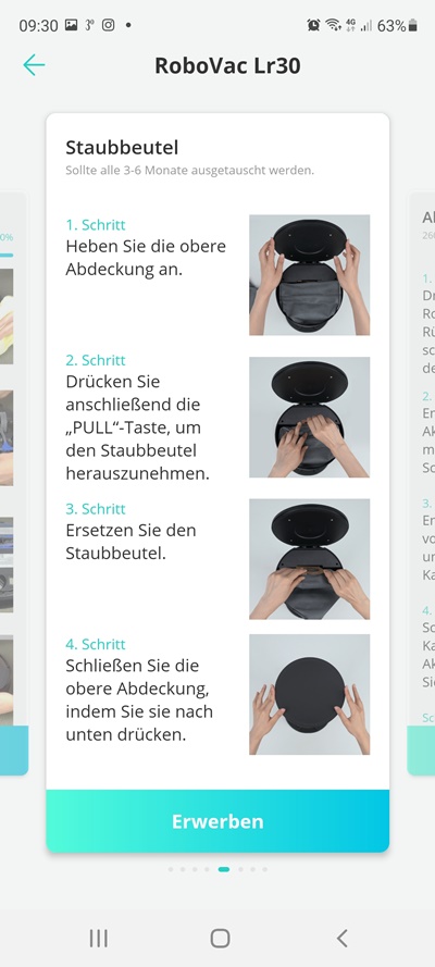 Eufy RoboVac LR30 Hybrid App 08