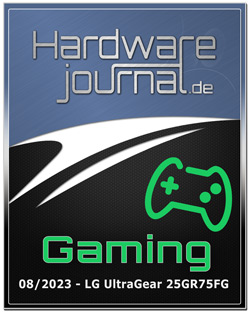 LG 25GR75FG award gaming award k