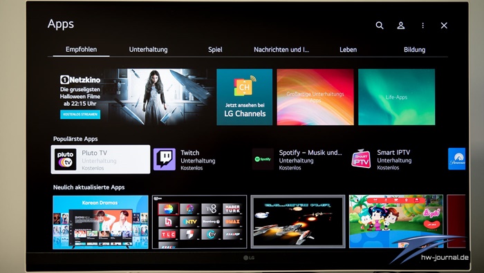 LG Smart Monitor webOS 11