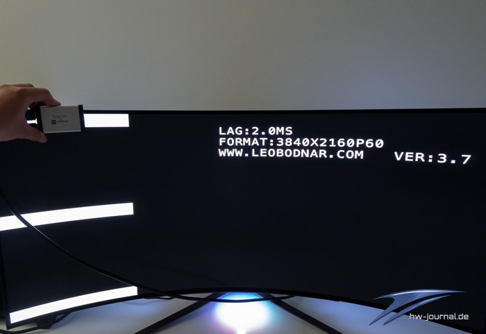 LG 45GR95QE Input Lag 02