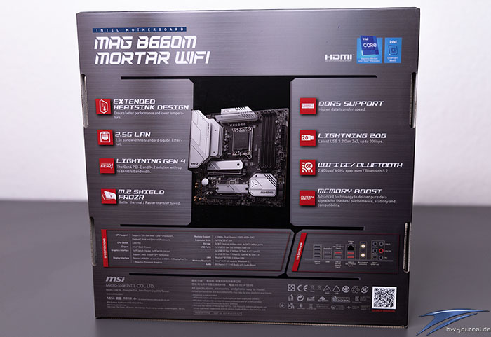 MSI MAG B660M MORTAR WIFI DDR5 18 Thumb