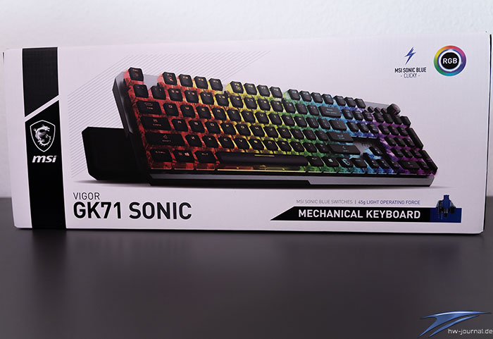 MSI Vigor GK71 Sonic Blue Thumb