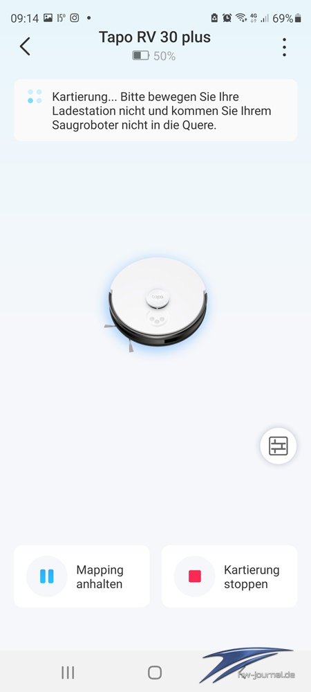 Tapo RV30 plus app 10