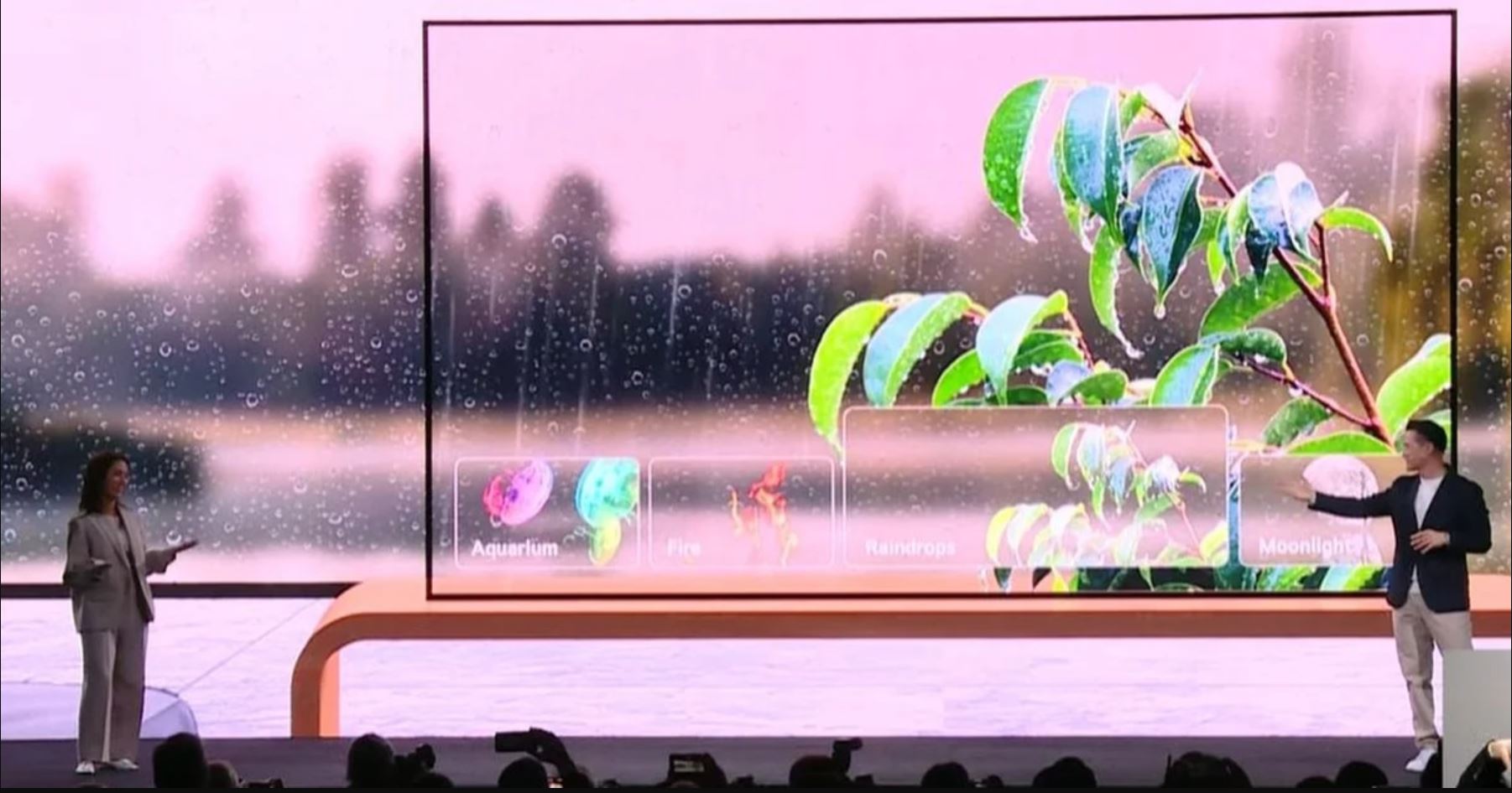 CES2024 Innovative Transparente Bildschirmtechnologie