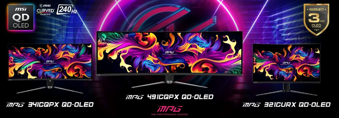 MSI MPG QD OLED Trio