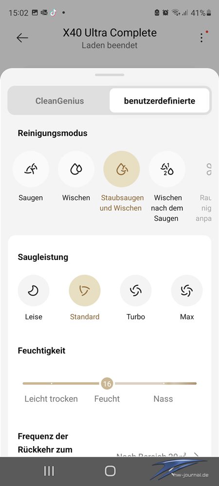 Dreame X40 Ultra app 13