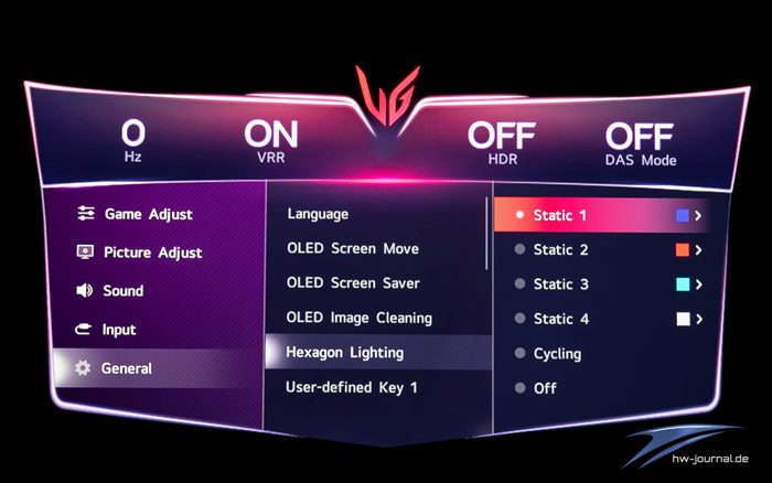 LG 32GS95UX GUI 12