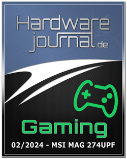 MSI MAG 274UPF gaming award k