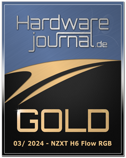 NZXT H6 Flow RGB award gold k