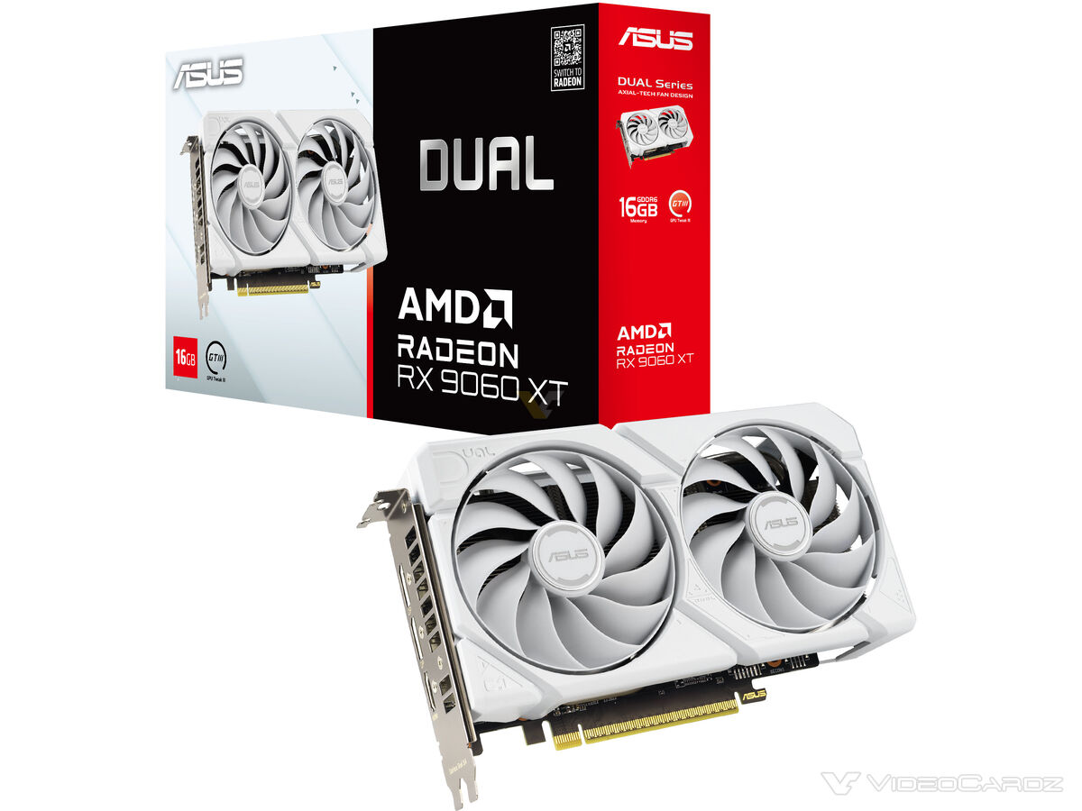 asus radeon rx 9060 xt 8gb dual white 01