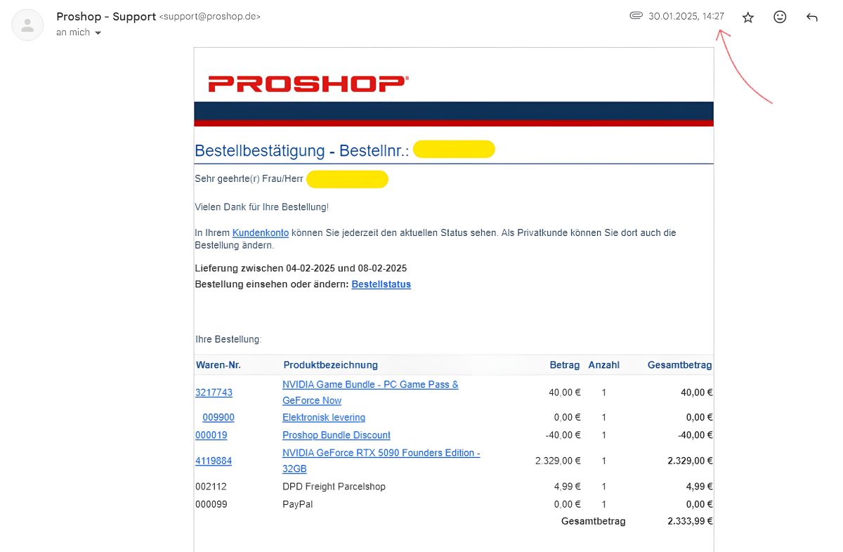 RTX5090 SALE