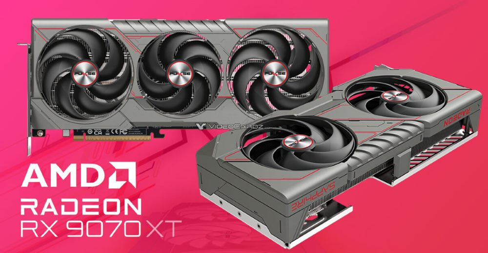 SAPPHIRE RX 9070 PULSE ALLOY METAL Titel