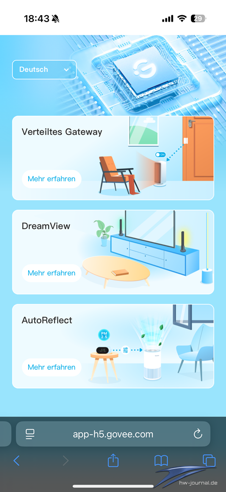 Govee Three Floor App 01