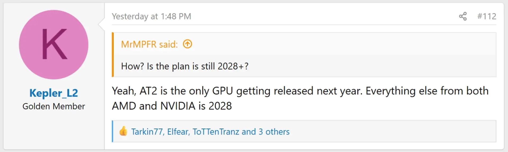 Kepler L2 Forum Screenshot