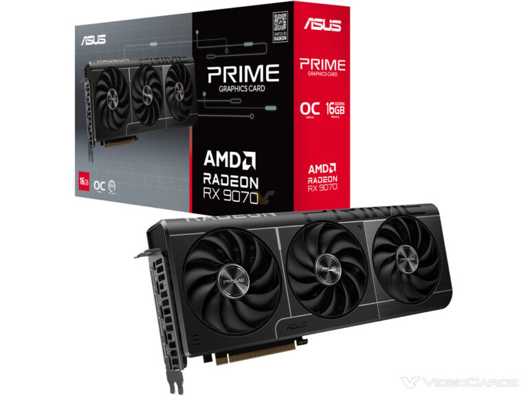 ASUS Radeon RX 9070 XT 16GB PRIME OC 1 1