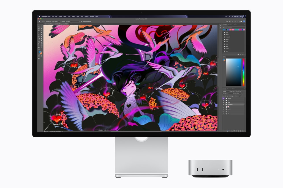 Apple Mac mini Photoshop 01