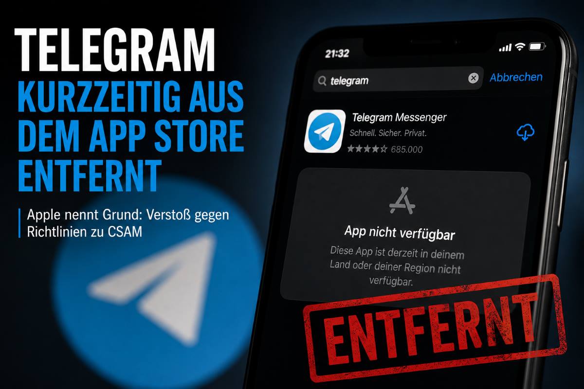 Telegram Apple Titelbild