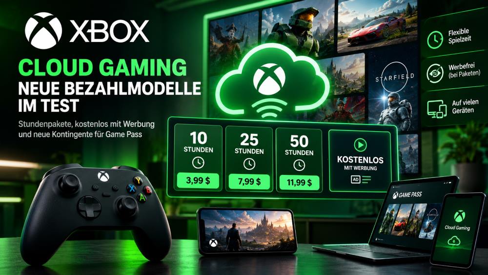 Xbox Cloud Gaming Neue Bezahlmodelle