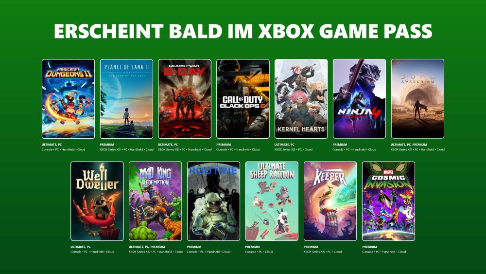 XBOX GamePass Announcement