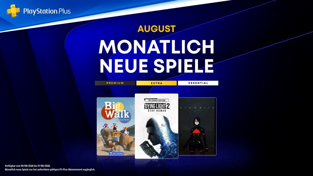 Playsation Plus August 2026