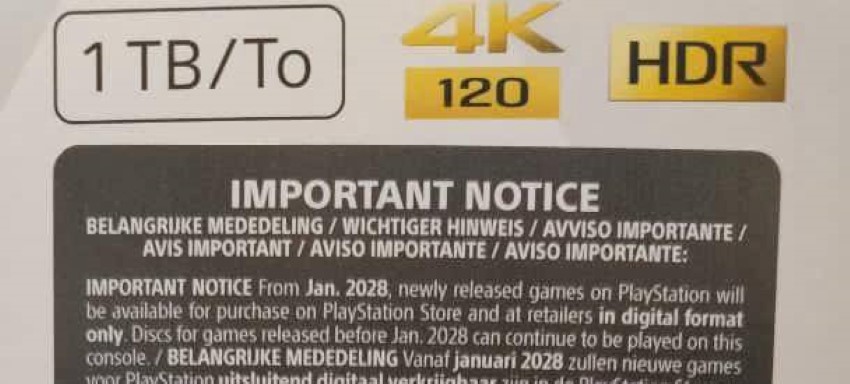 sony warning
