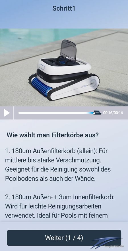 Ecovacs Ultramarine P1 App 02