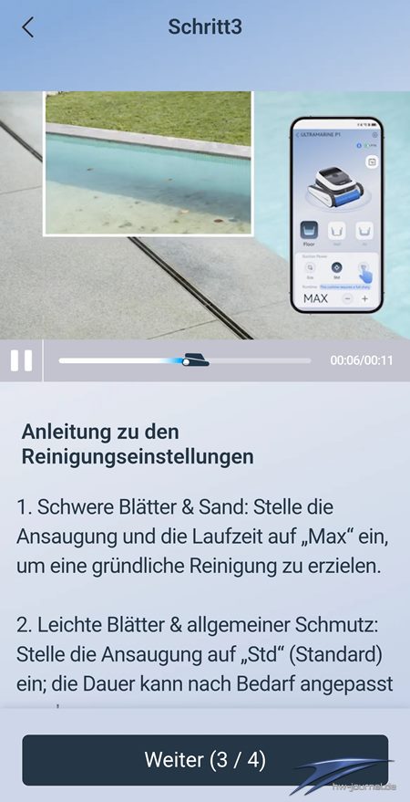 Ecovacs Ultramarine P1 App 06