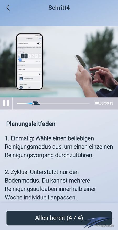 Ecovacs Ultramarine P1 App 07