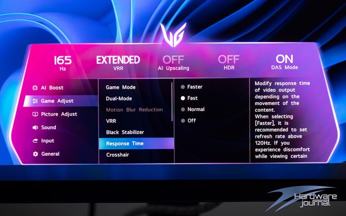 LG 27GM950B GUI 08