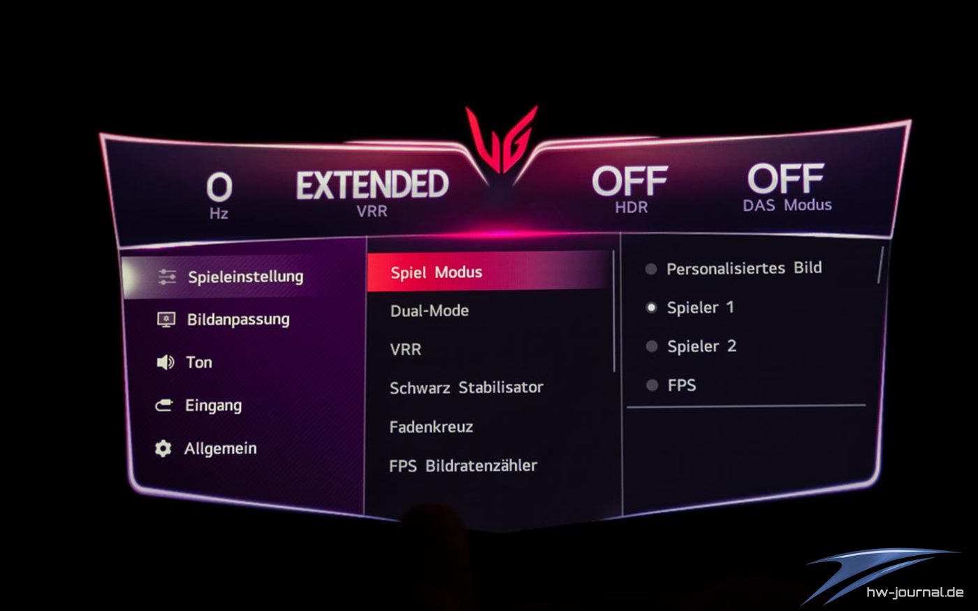 LG 27GX790B GUI02