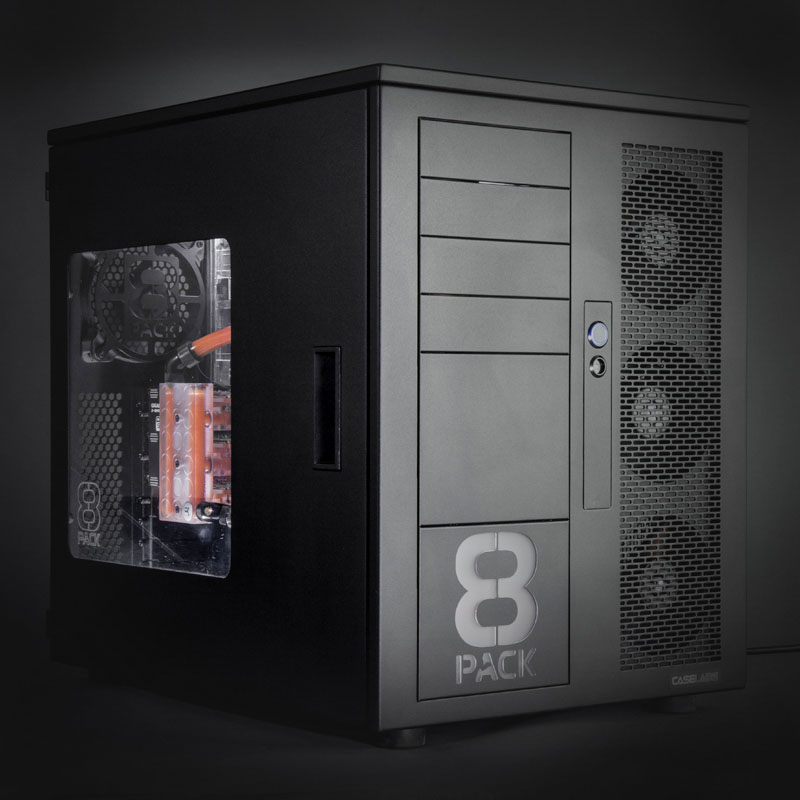 8Pack Hypercube Intel Core i7-4770K  49 GHz Extreme Overclocked PC 1