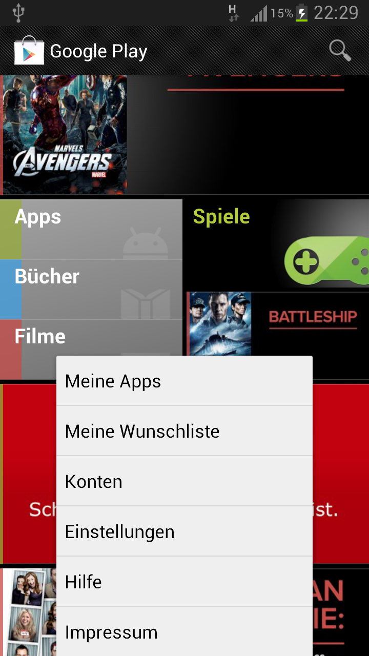Google Play Store Wunschlisten 2