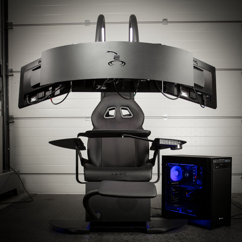 King Mod Emperor Chair 780 Ti SLI System übertaktet 23 8