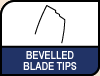 nf s12b bevelled blade tips