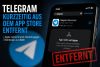 Telegram kurz aus App-Store entfernt: Apple nennt Grund